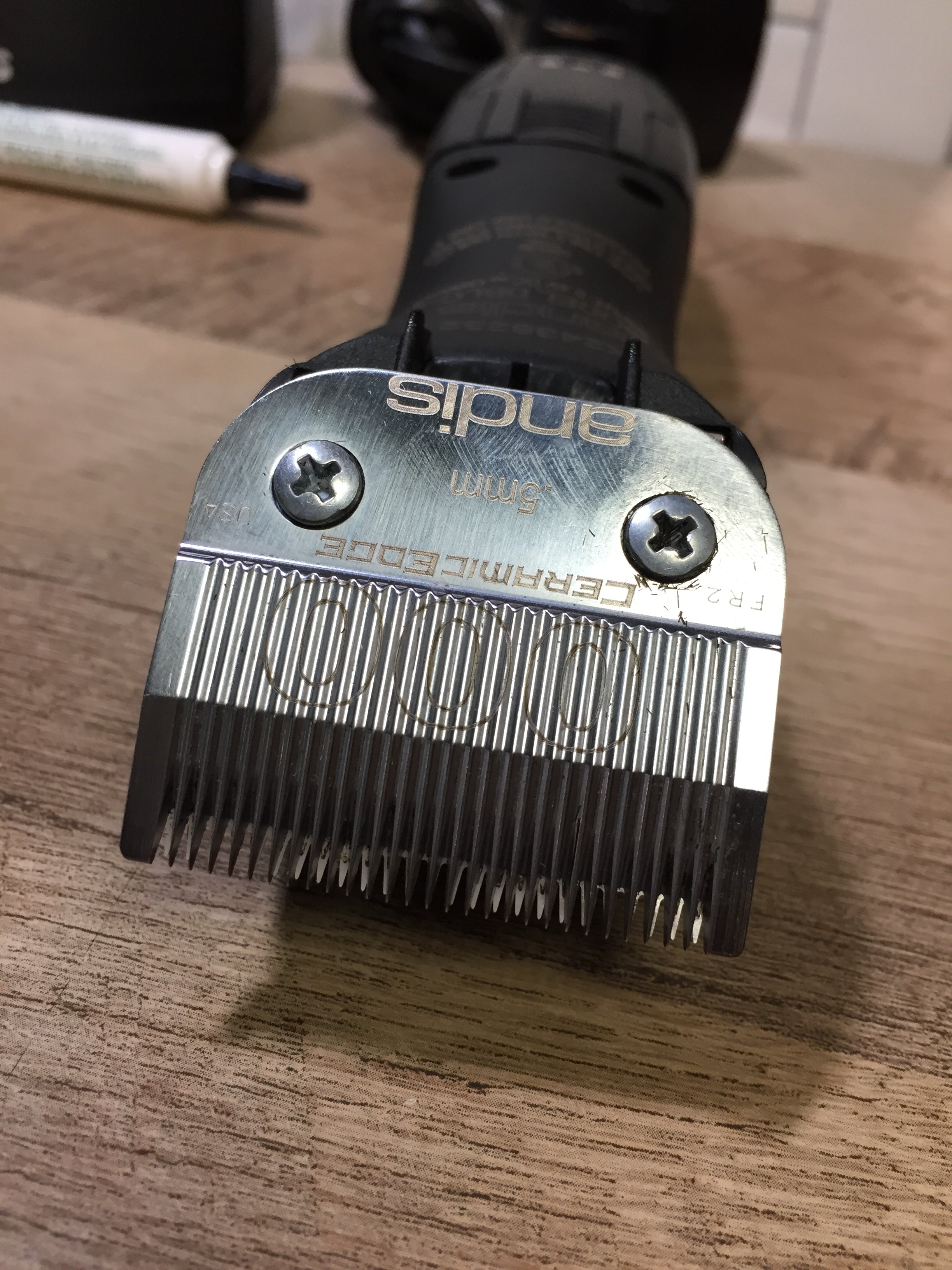 Andis Supra ZR II Cordless 5-Speed Detachable Blade Clipper Lithium Ion Battery (6979647045815)